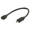 Cavo adattatore MHL VALUELINE VLMB60900B02 MHL femmina - MHL SIII maschio nero 0,20 m